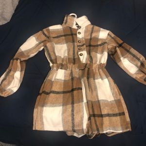 Cozy Knit Long Sleeves Romper